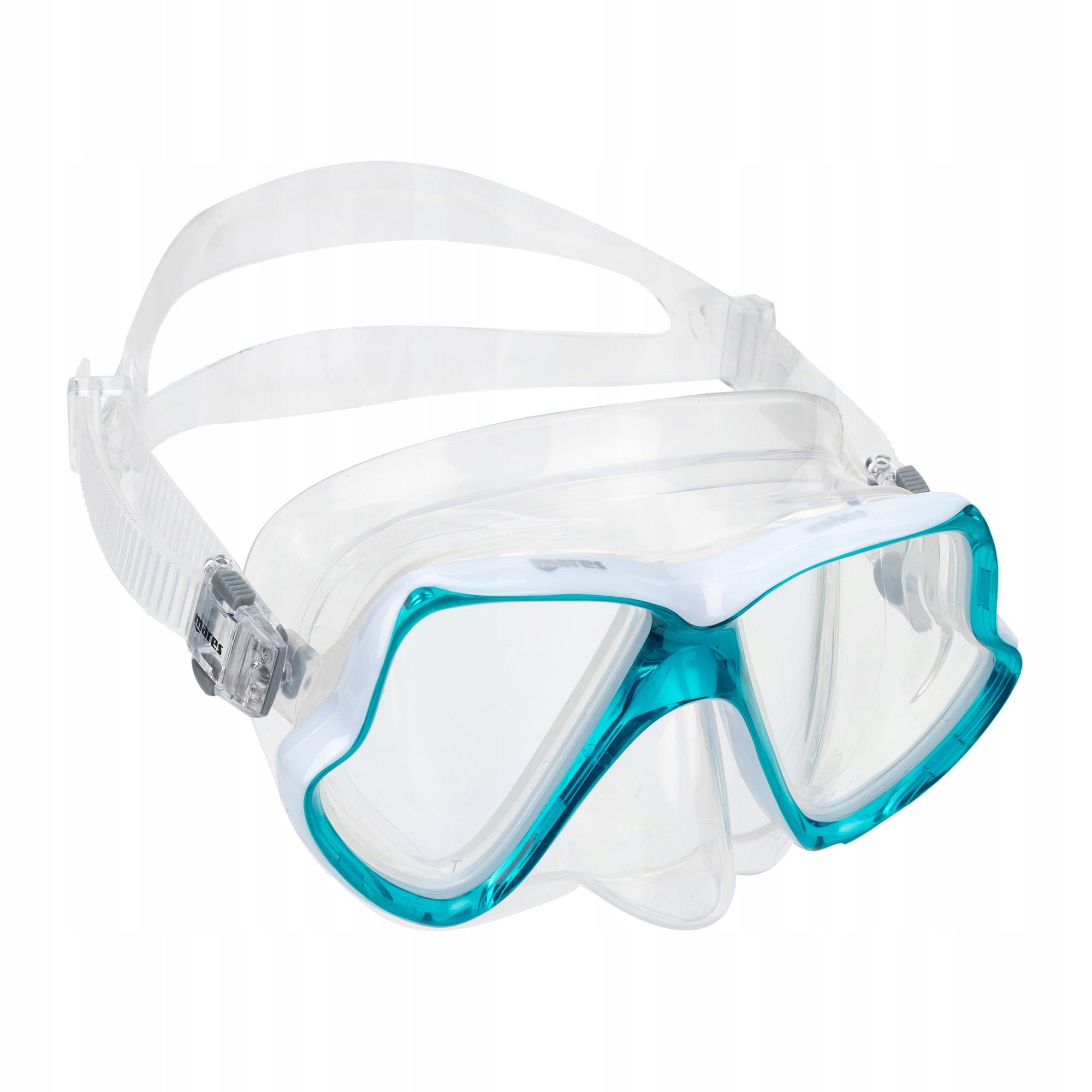 Mares Wahoo aqua/clear OS snorkeling mask