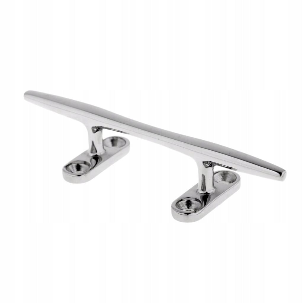 Marine Boat Cleat Stainless Steel Base Boat Mooring Hardware Deck 6"