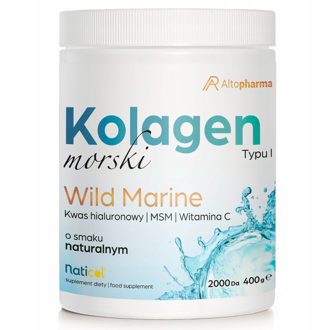 Marine COLLAGEN Wild Marine powder HAIR SKIN NAILS Alto Pharma 400g