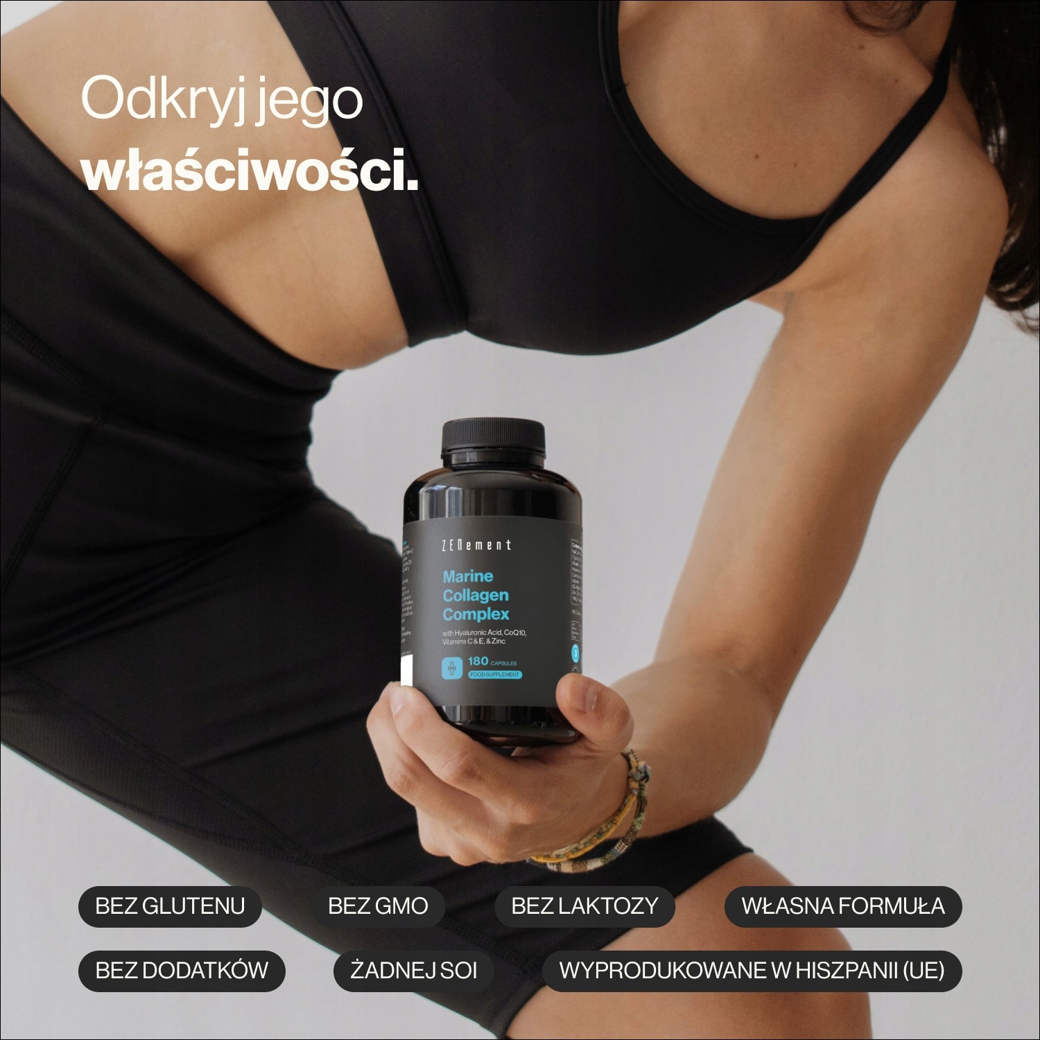 Marine Collagen Complex with Hyaluronic Acid - 180 Capsules Manufacturer code Z-PL-20001