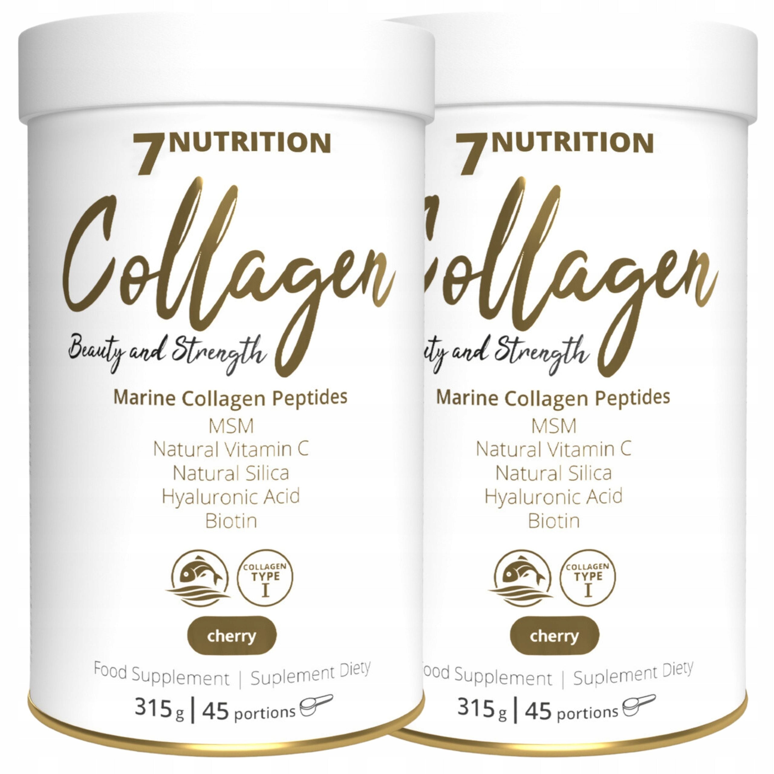 Marine Collagen Organic Sulfur MSM Vitamin C Hyaluronic Acid Biotin x2