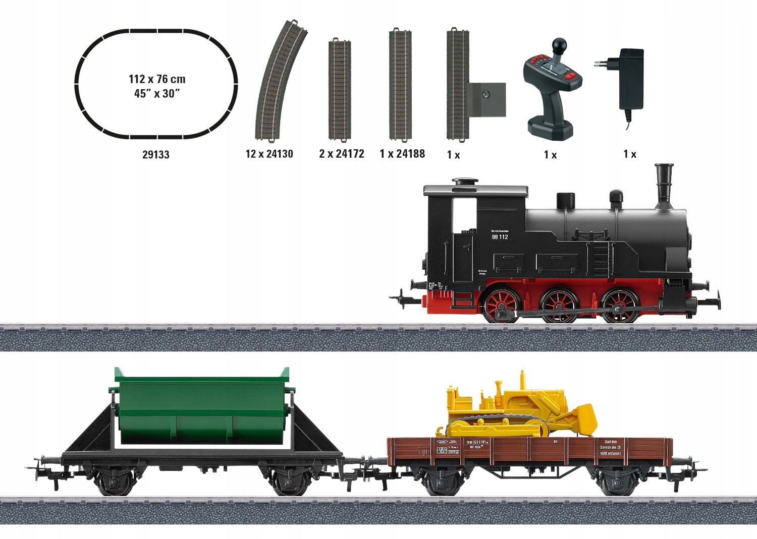 Märklin 29133 My Start H0 – complete railway set 230V Brand no brand