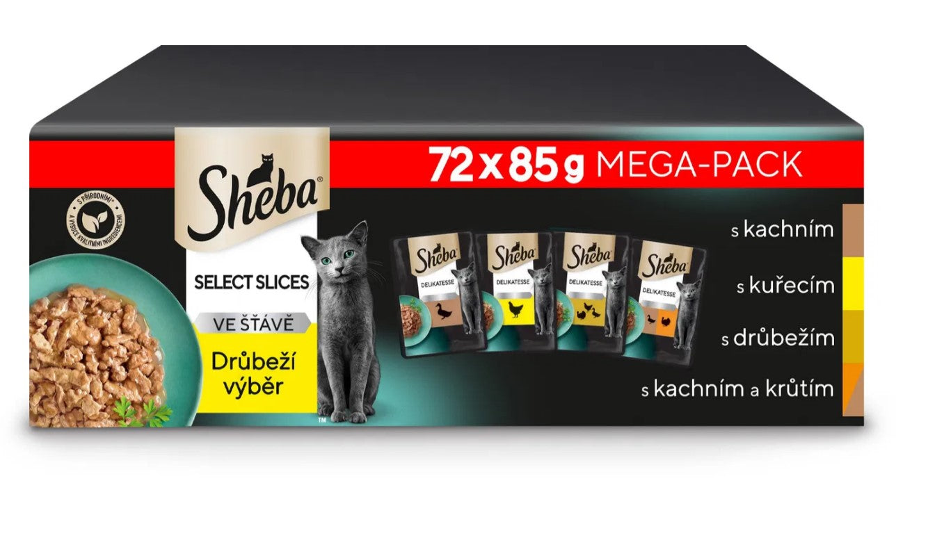 Mars GmbH Sheba 353620 Wet Cat Food Mix