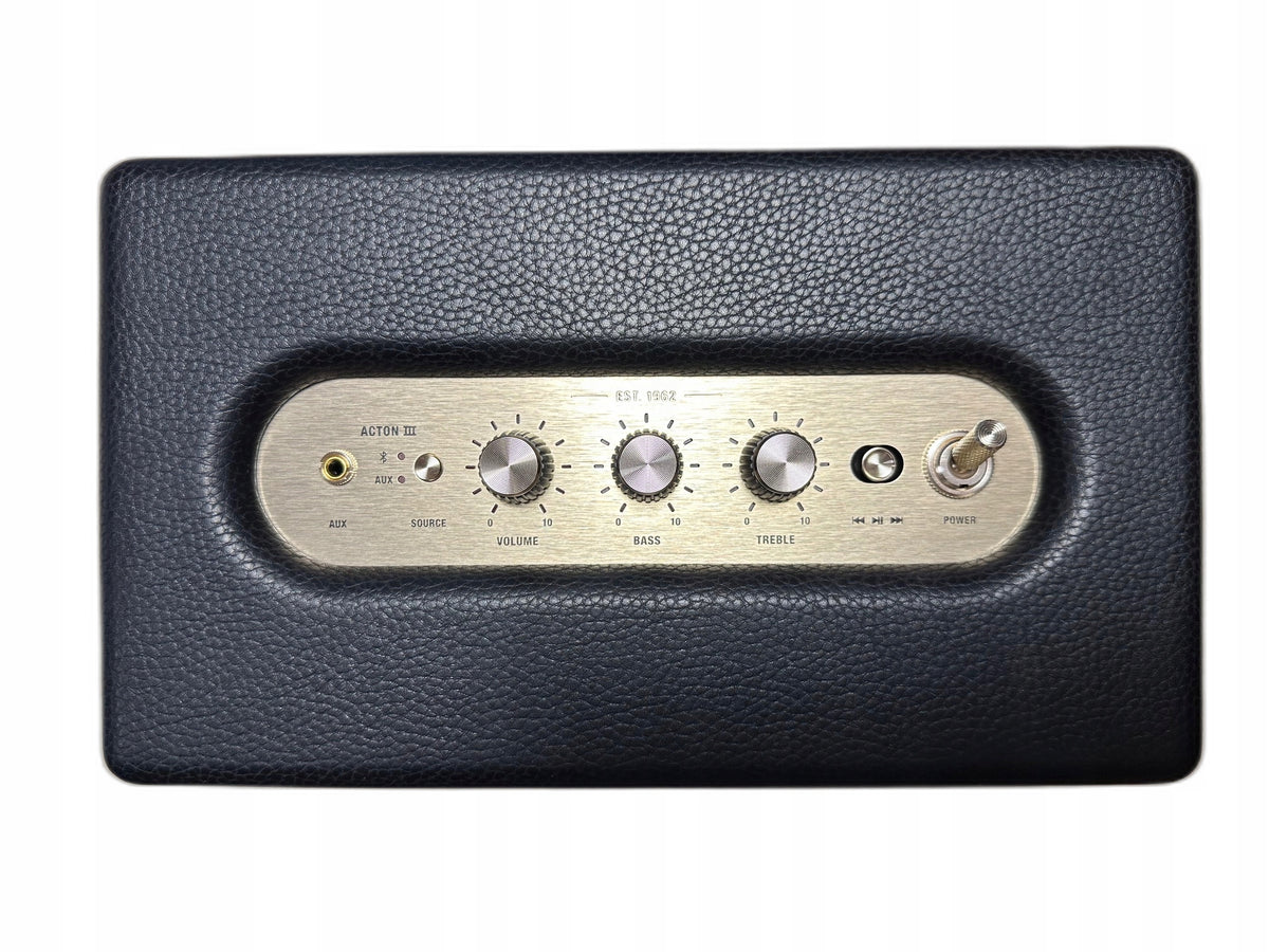 Marshall Acton III - portable speaker - Bluetooth 5.2 - 60 W - black Manufacturer code 1006004