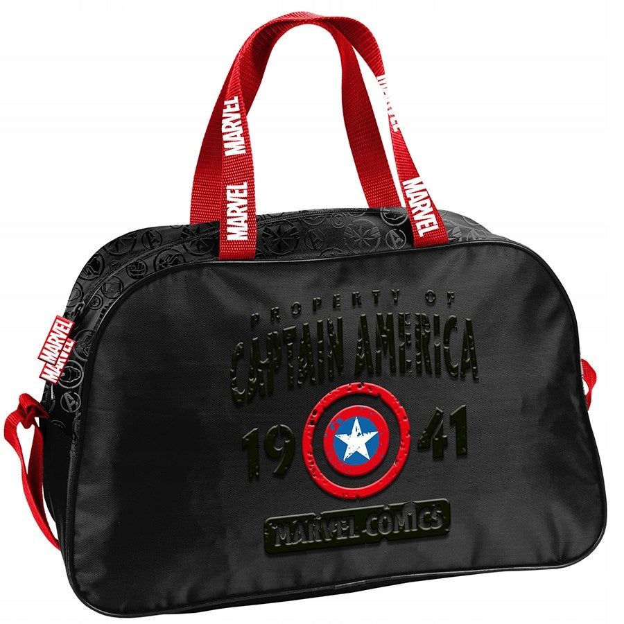Marvel Captain America Sports Bag | For Pool WF Travel School Training Brand Paso