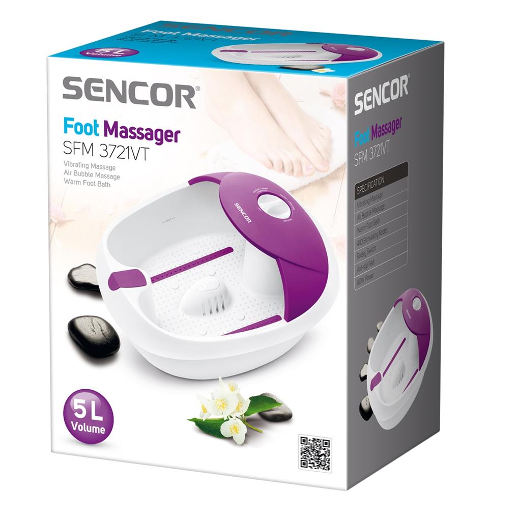 Masážny Prístroj na nohy Sencor SFM 3721VT 8590669121465