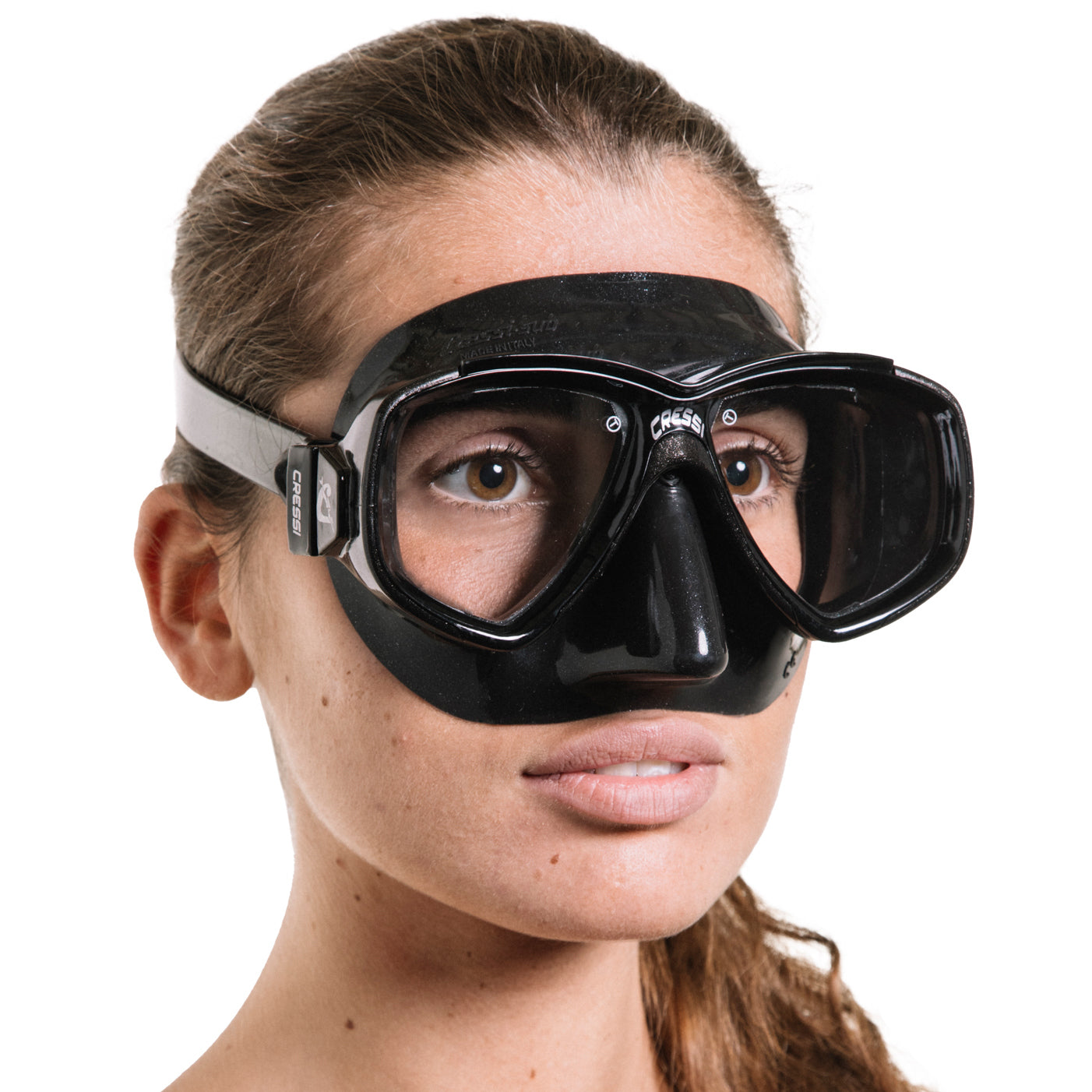Mask / Diving goggles CRESSI PERLA - Black - DN208150 Brand Cressi
