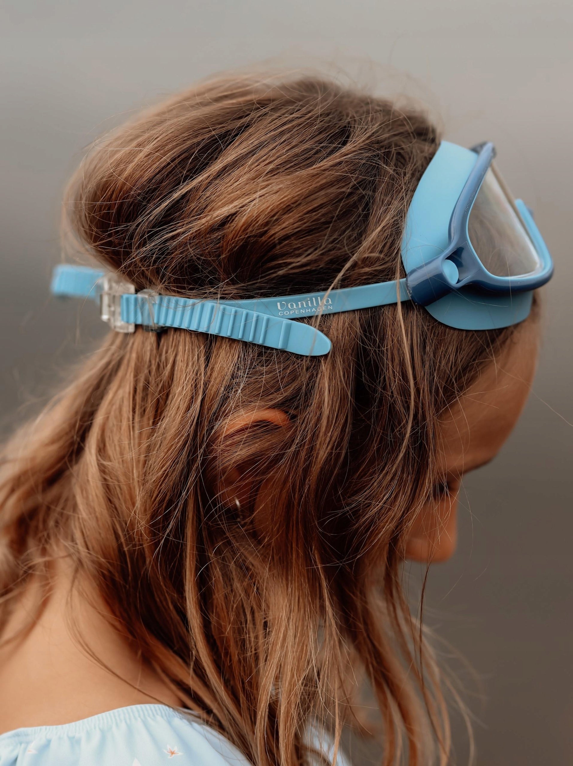 Mask for swimming and diving Milk milk 3-8Y Color transparent