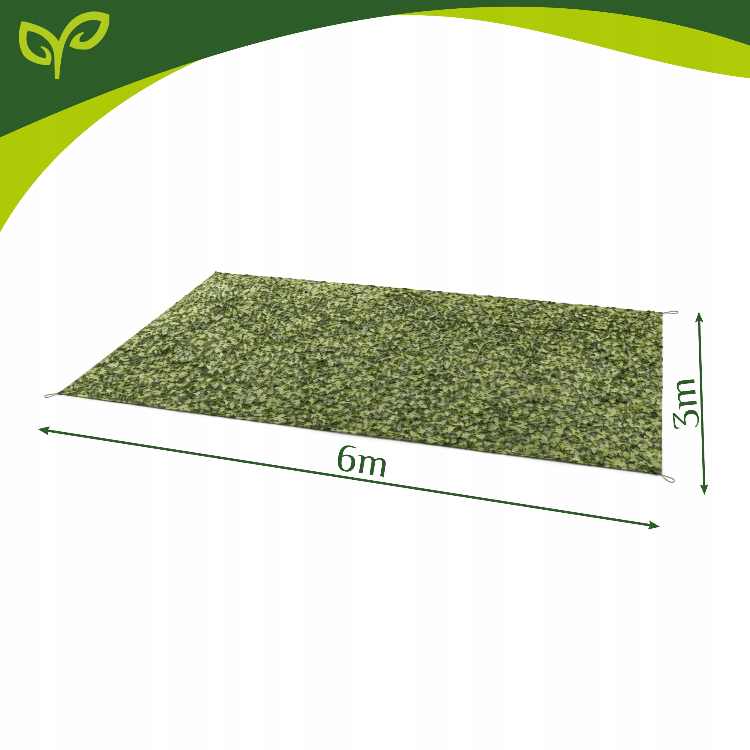 Masking Mesh for Fence 3x6 Shading Fence Cover Military Camouflage Height 3 m