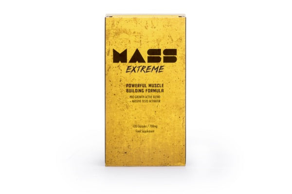 Mass Extreme - Muscle Mass PUMP Testostron Strength PA DAA GABA Tribulus Form capsules