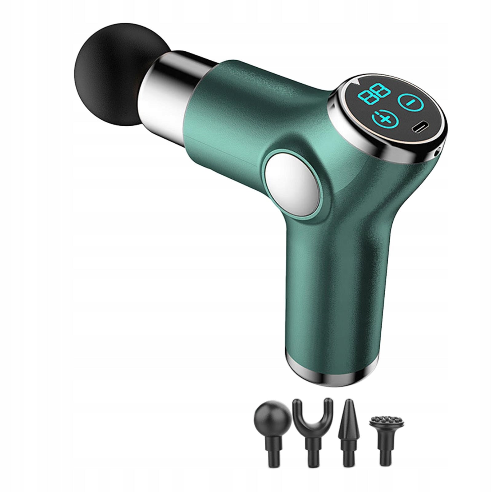 Massage Gun Body Muscle Massager 2mAh Cordless Professional Green