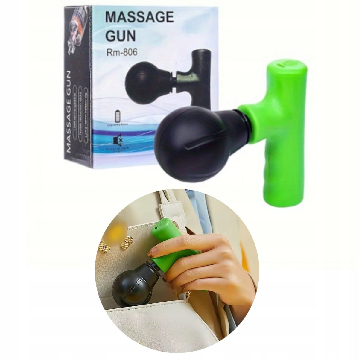 Massage Gun Mini Vibration Massager Massage Portable