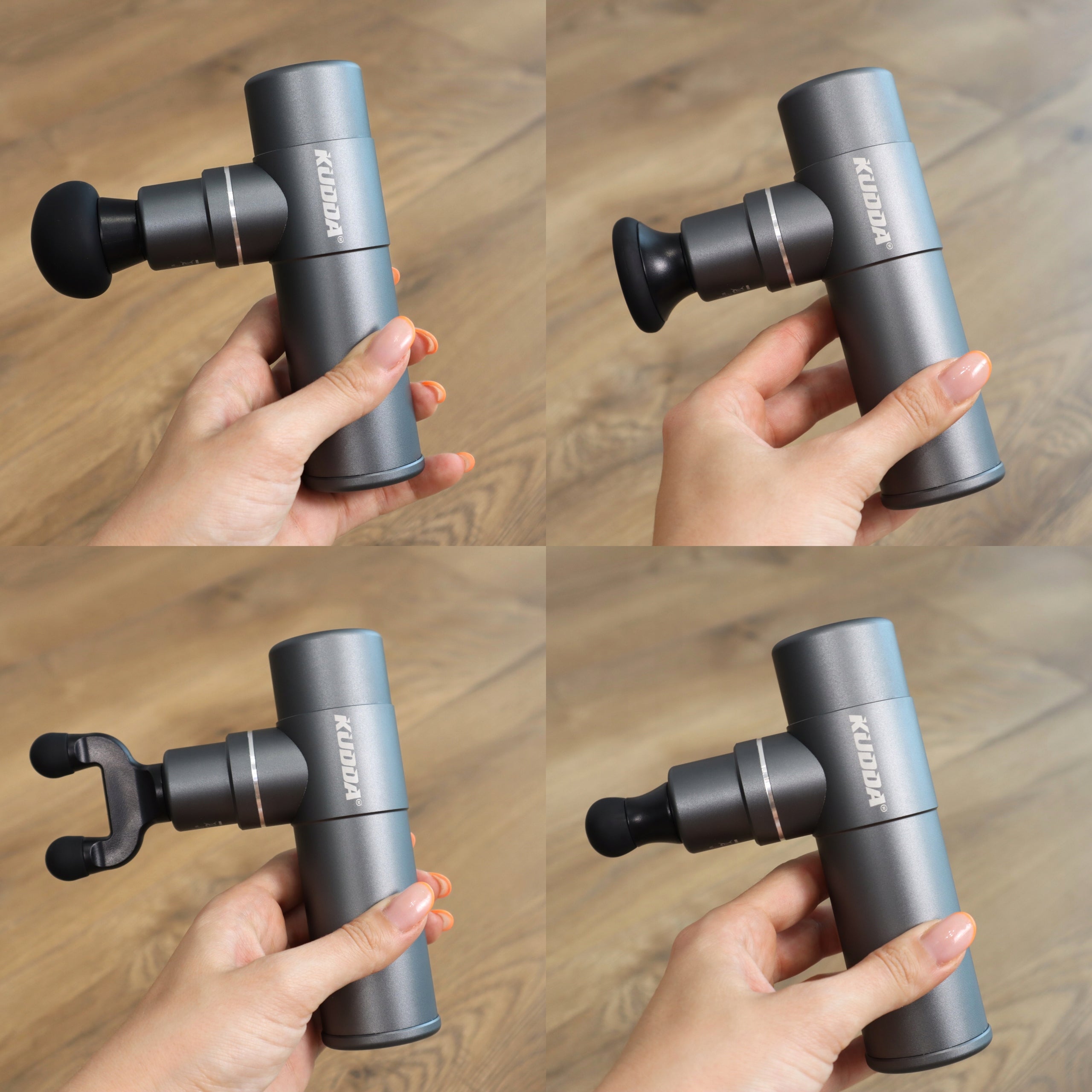 Massage Gun, Small Strong Metal Massager for Back, Feet and Body Packaging status original