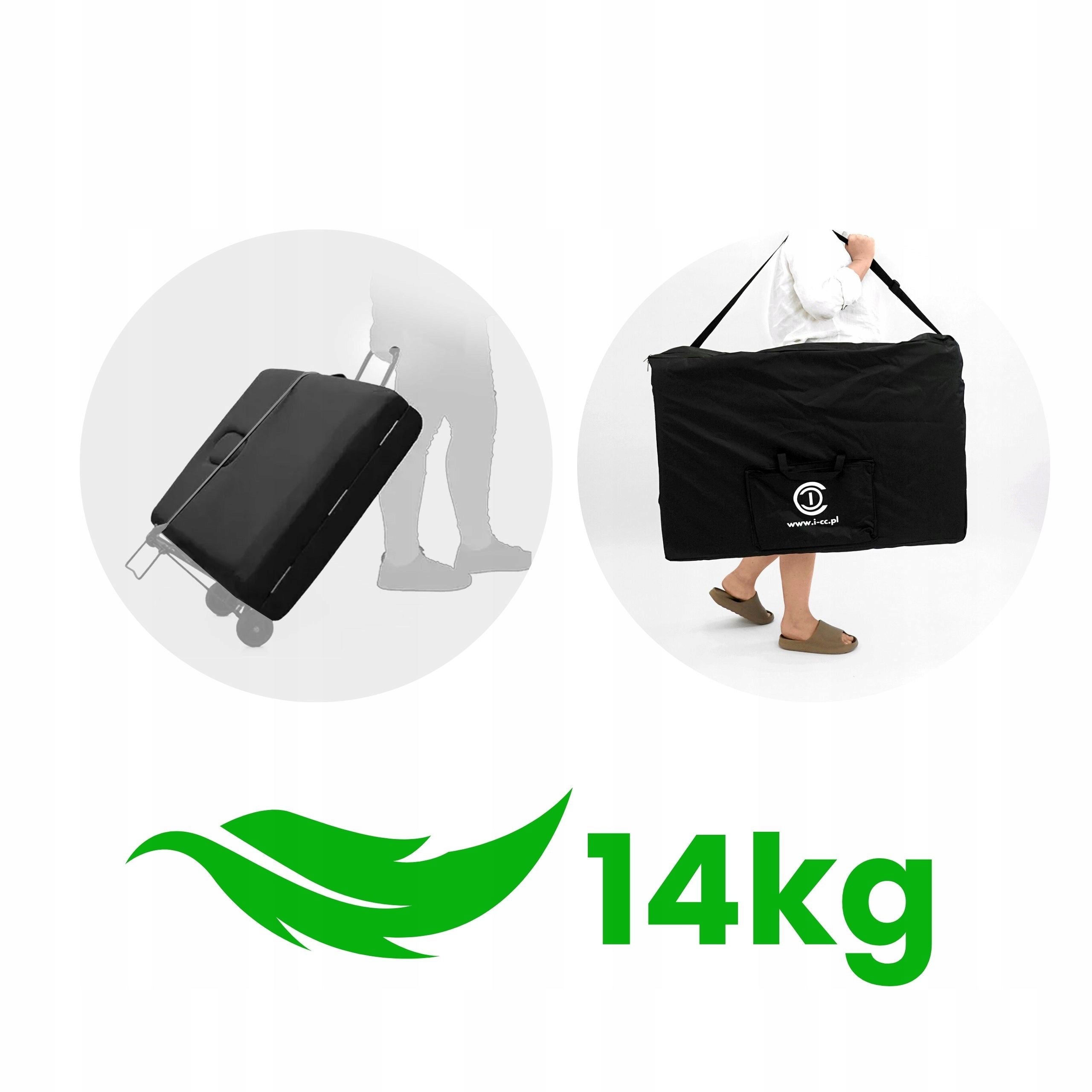 Massage Table Bed Folding Portable Aluminum Foam 5 cm Lightweight Couch Brand i-coucou