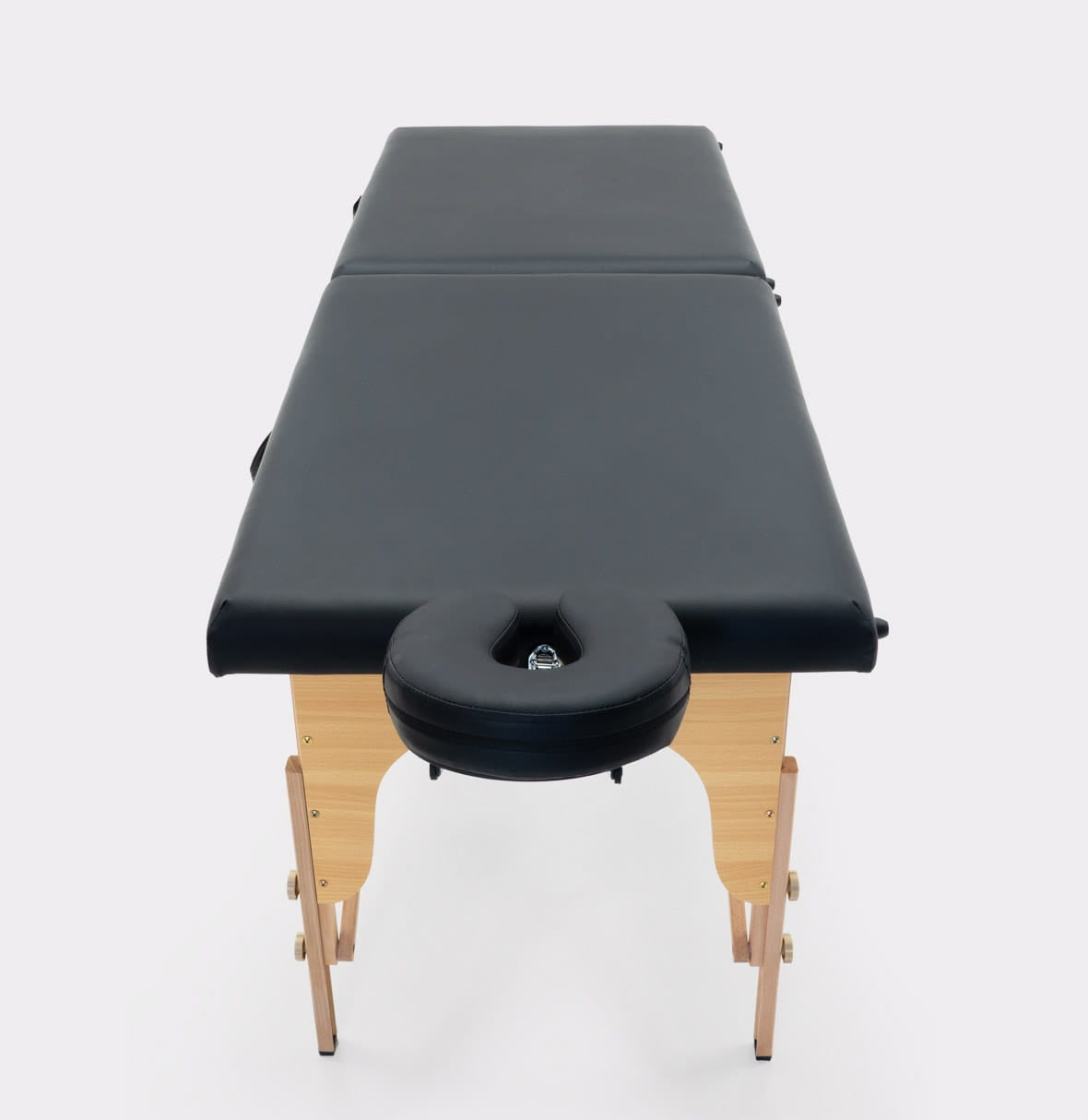 Massage Table Bed Folding Portable Wooden Foam 5cm Cover Lightweight Brand no brand