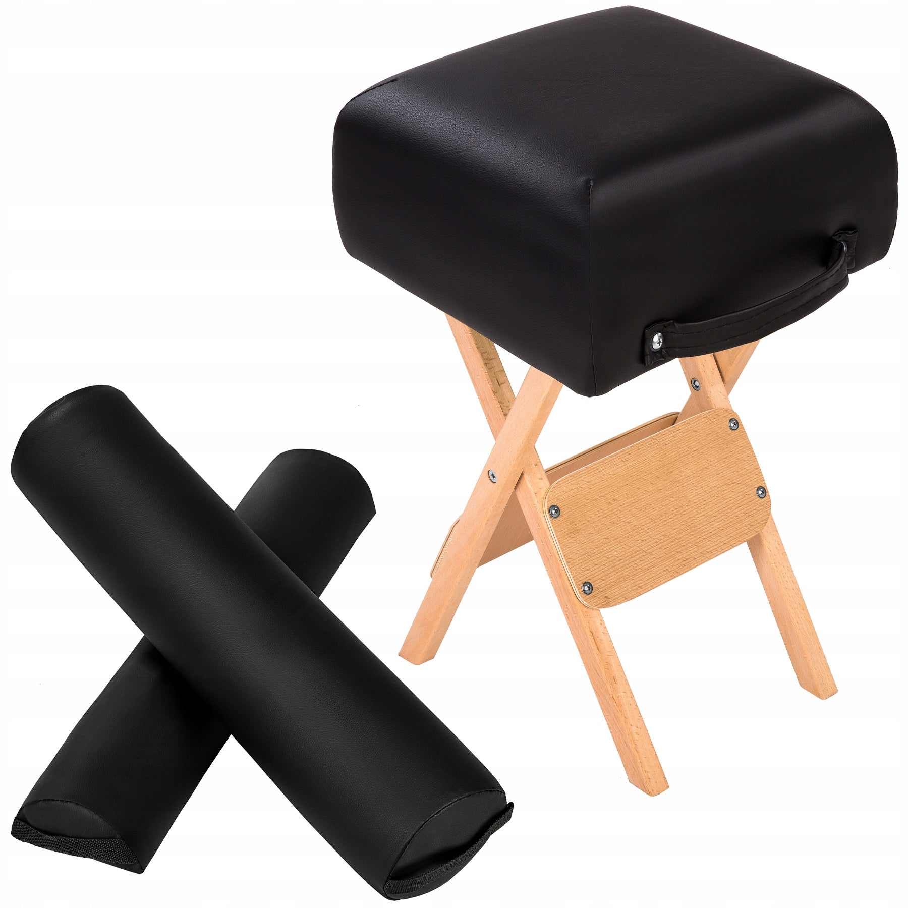Massage accessories - stool, roller and half roller