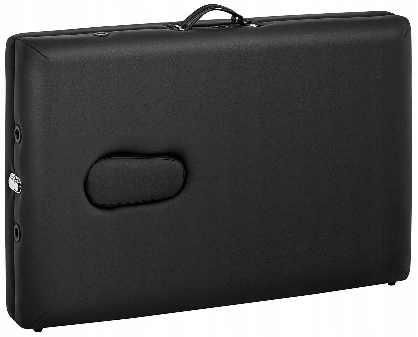 Massage bed folding 2 zones 185x60x62 86cm PHYSA TOULOUSE BLACK Kind folding table