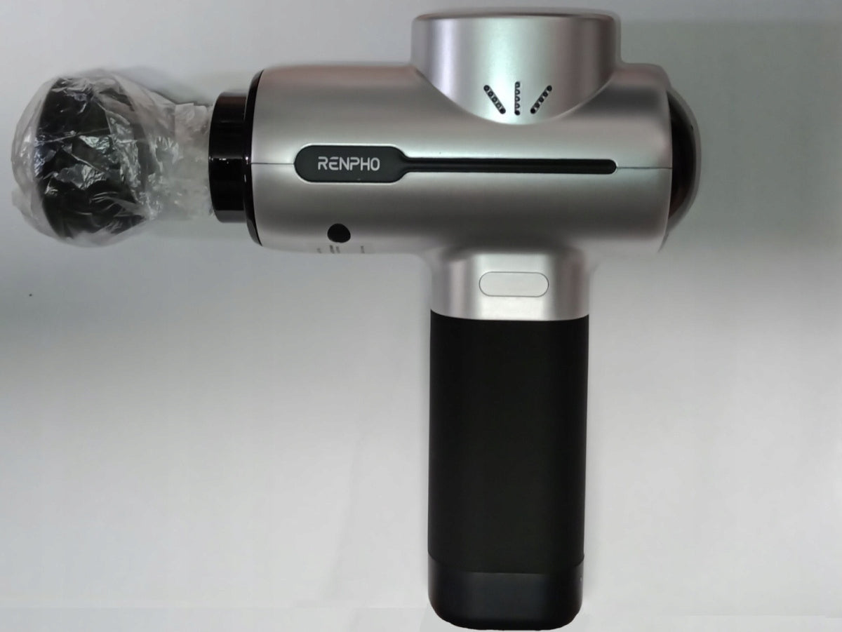 Massage gun massager RENPHO RP-GM171 2500mAh 3200 rpm silver Batteries included yes