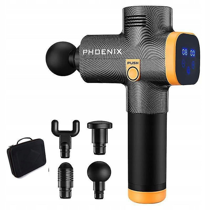 Massage pistol lcd massage gun phoenix a2 silver