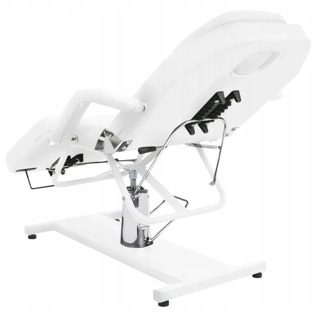 Massage table 180x62x87-112cm white PVC iron Manufacturer code 5907271242007