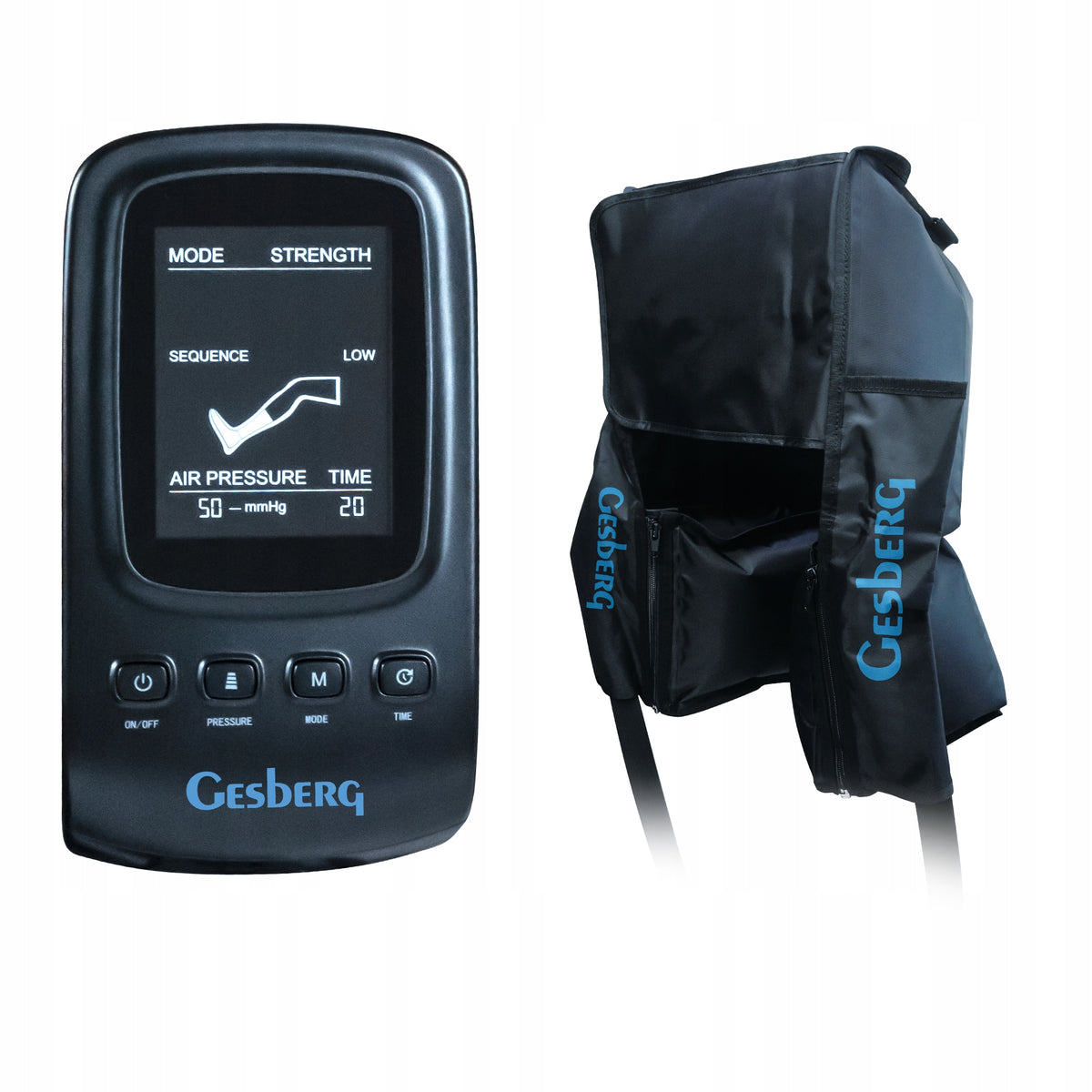 Massager Gesberg Presso Health (without leg cuffs) + shorts Gesberg