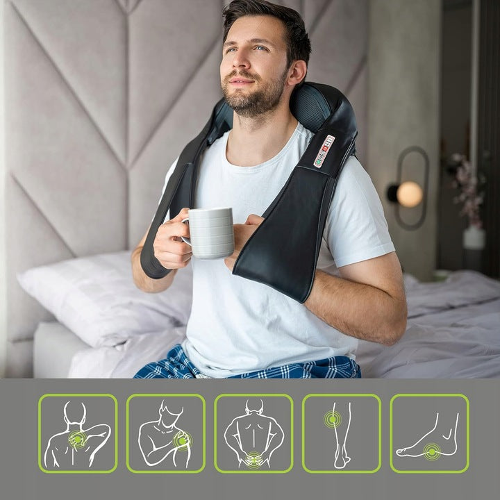 Massager Massage Belt Heating for Neck Back Neck Foot Body Thermotherapy Brand Xtech