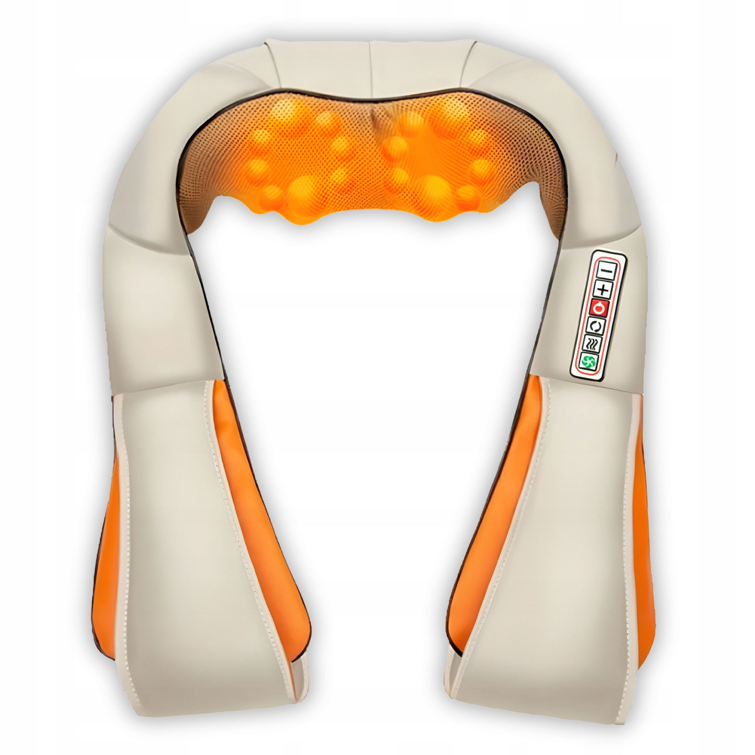 Massager Shiatsu Neck Back Neck Heating Function Beige Medical device no