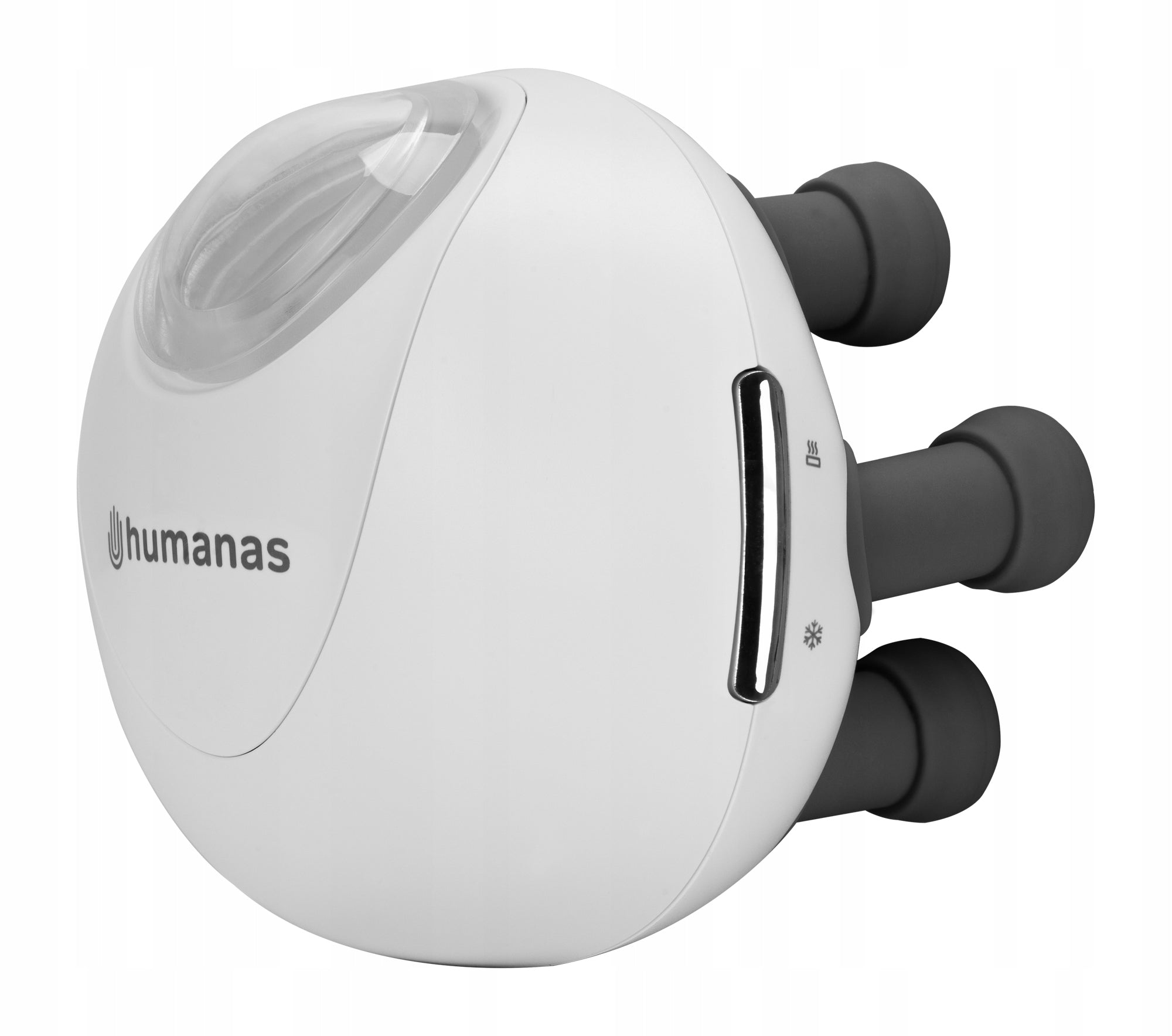 Massager around the eye with moisturizing function Humanas Luminova - white Manufacturer code HS4154