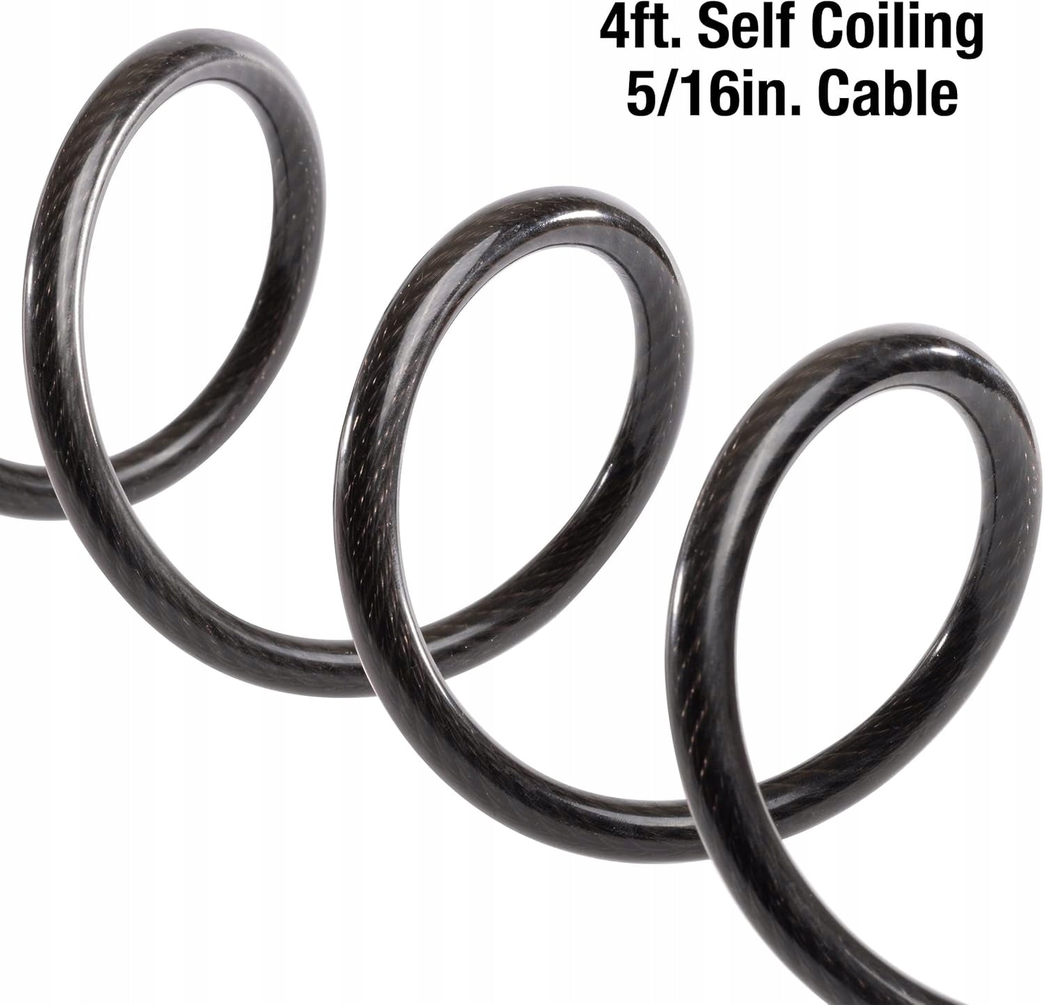 Master Lock Bike Lock Cable with Combination Black, 8143D Brand no brand
