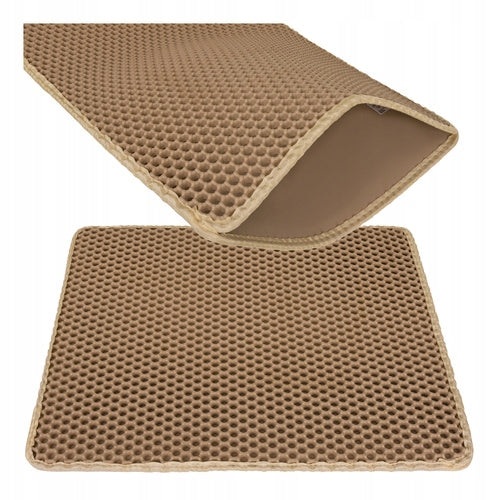 Mat for litter box 60x45cm - beige Purlov