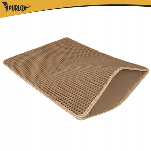 Mat for litter box 75x55cm - beige Purlov Product width 75 cm