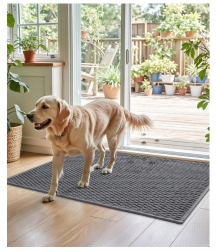 Mat wiper rug 80x120 cm non-slip rubberized COLOR&GEOMETRY Manufacturer code 210 TOUPE