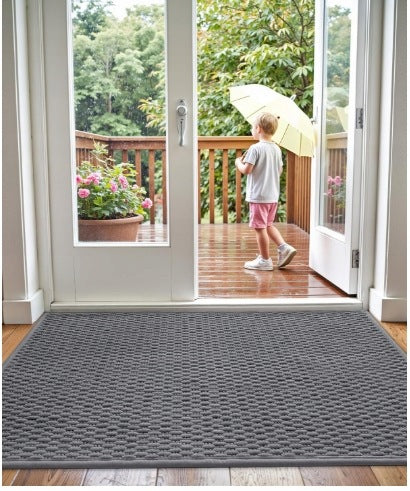 Mat wiper rug 80x120 cm non-slip rubberized COLOR&GEOMETRY Packaging status original