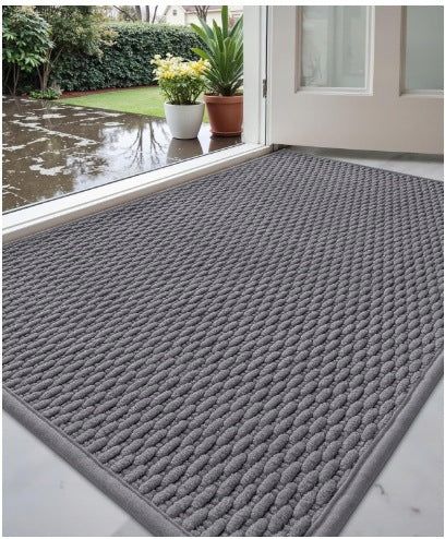 Mat wiper rug 80x120 cm non-slip rubberized COLOR&GEOMETRY