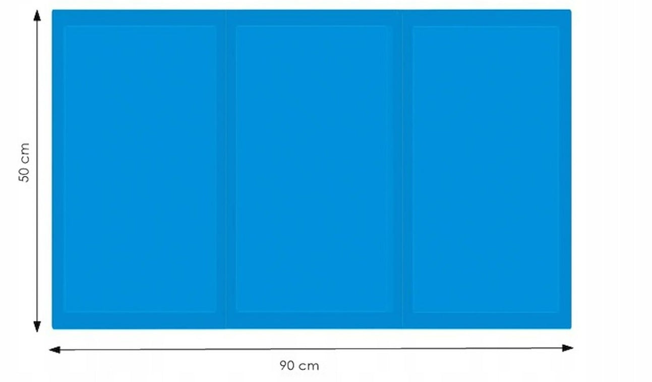 Mata dla psa Żelowa chłodząca dla zwierząt 90 cm x 50 cm pies kot królik Trade name Mata
