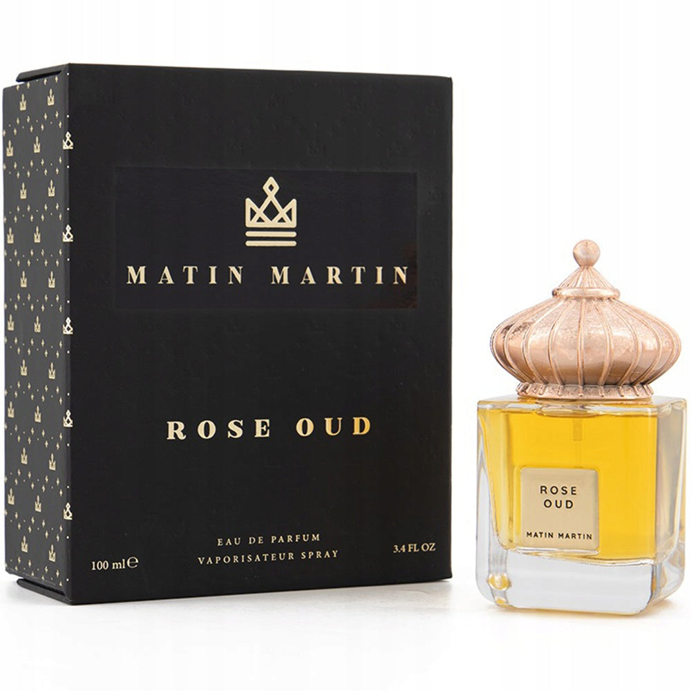 Matin Martin Rose Oud 100ml EDP Eau de Parfum unisex perfume