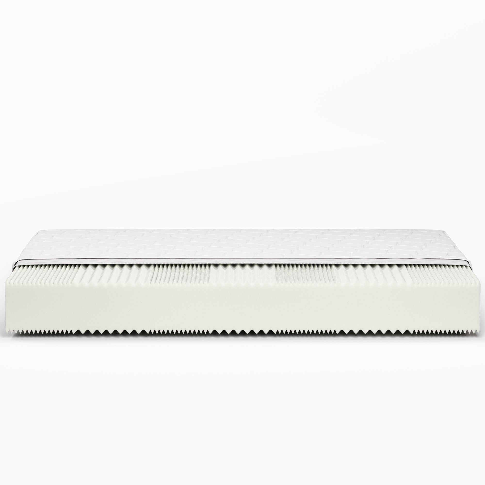 Mattress 160×200 foam massage, 20 cm, medium-hard H3, double-sided