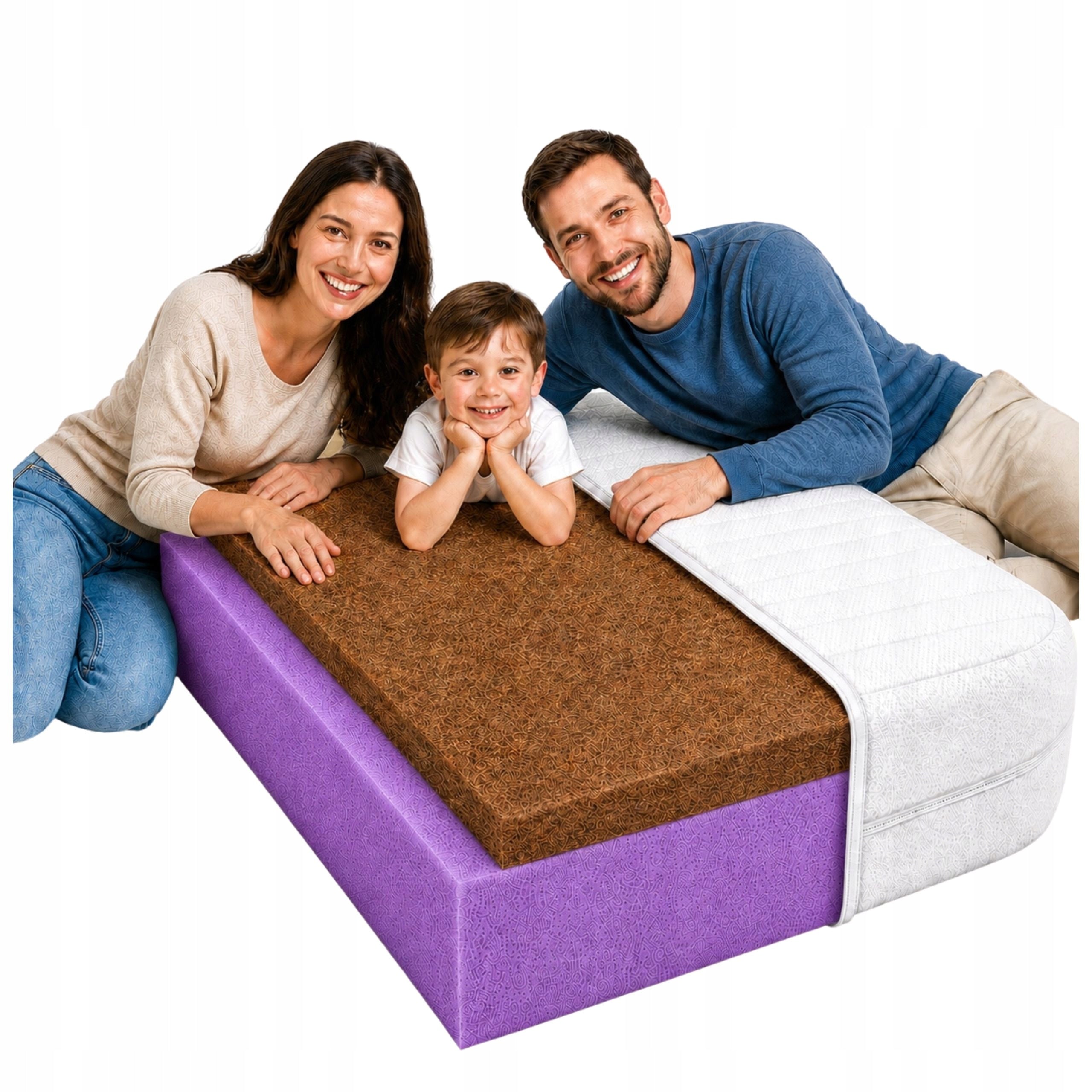 Mattress 160x200 Foam with Coconut Hard Massive Stiffened H4 26cm