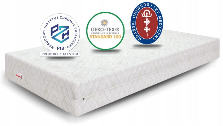 Mattress 160x200 hard H4 / H5 foam with coconut Polish TORQUISE PREMIUM EAN (GTIN) 5906657114303