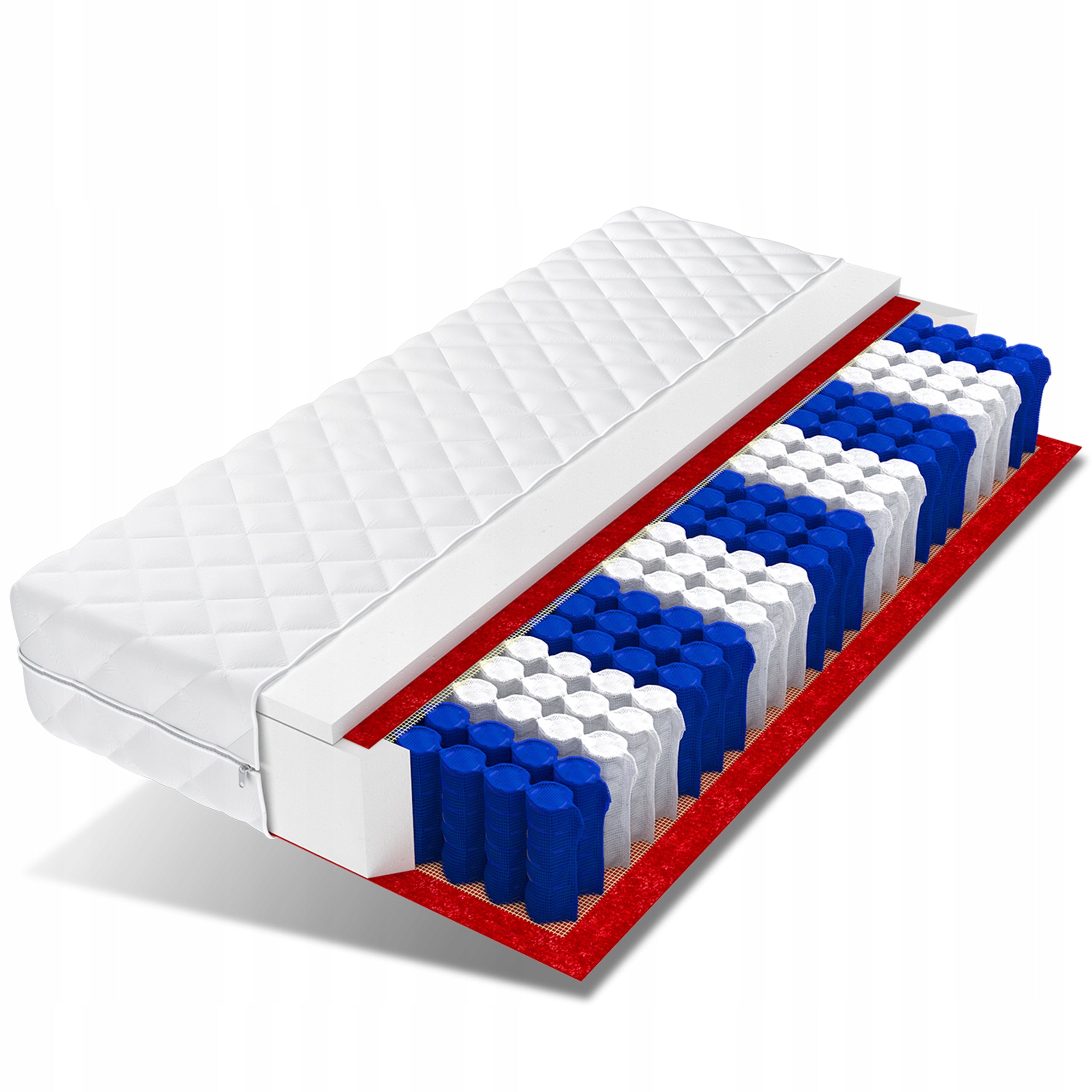 Mattress 180x90 pocket 7 zones 12 cm DINO
