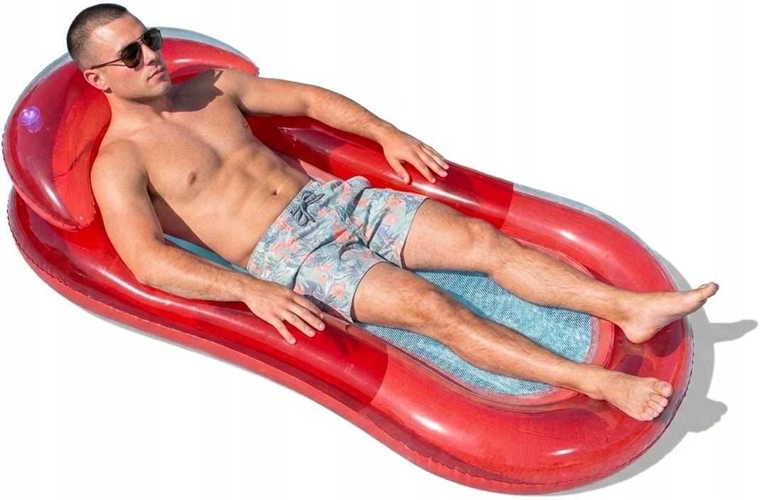 Mattress Deckchair Hammock Floating Inflatable Beach Water Swimming Pool 43103-1