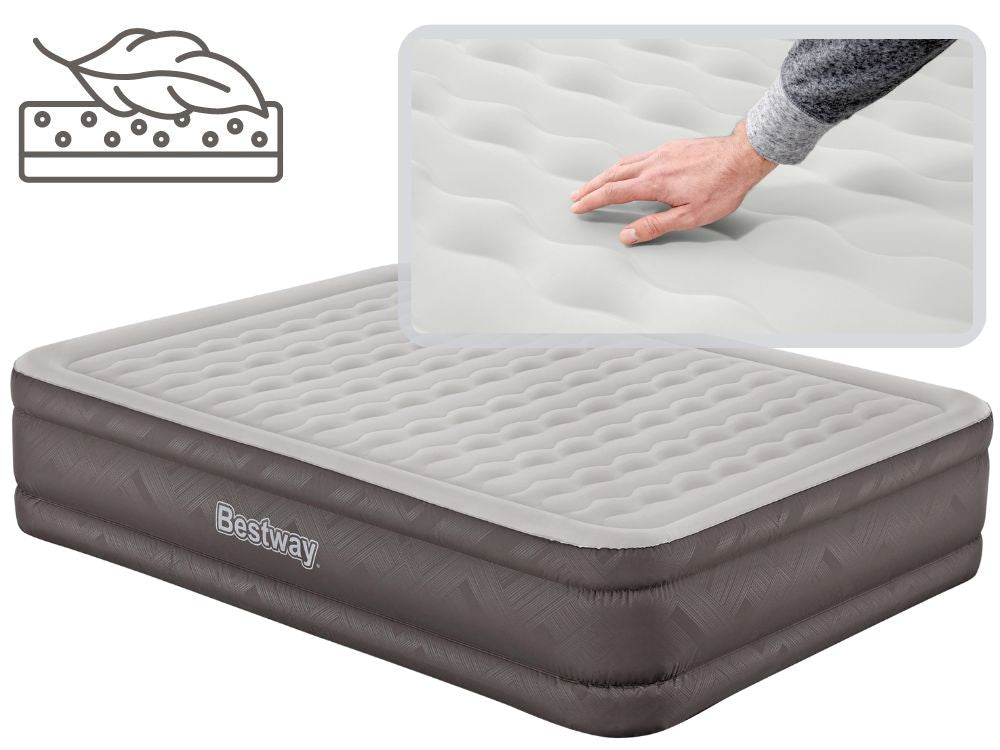 Mattress Inflatable Double Sleeping Bed with Pump 230V Bestway 69050 Brand Bestway