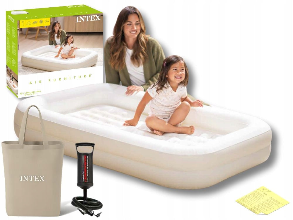 Mattress Inflatable Sleeping Bed for Baby Intex 66811 with Pump MODEL2026