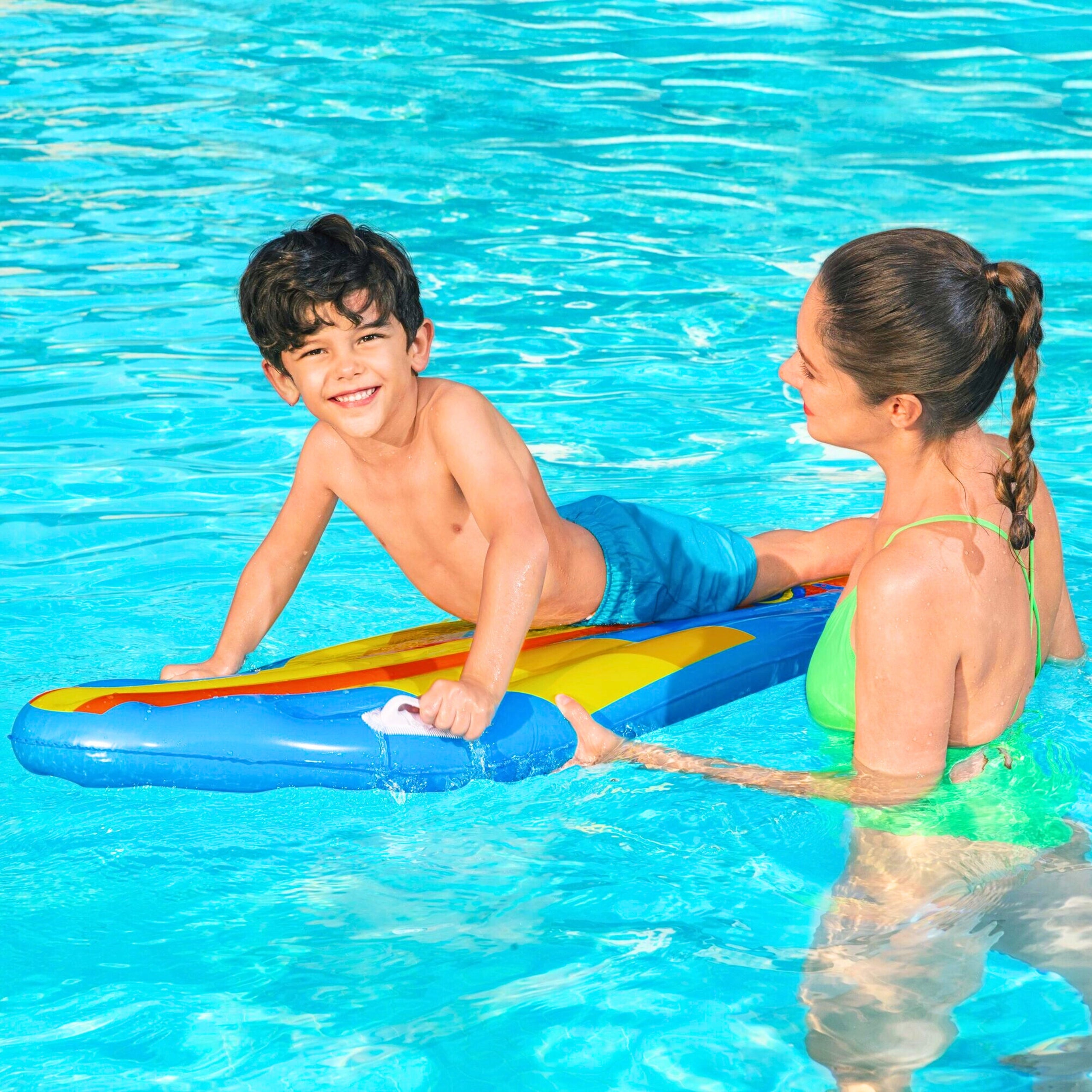 Mattress Inflatable Surfboard Pontoon Over Water Beaches For Children Bestway Brand Xindao