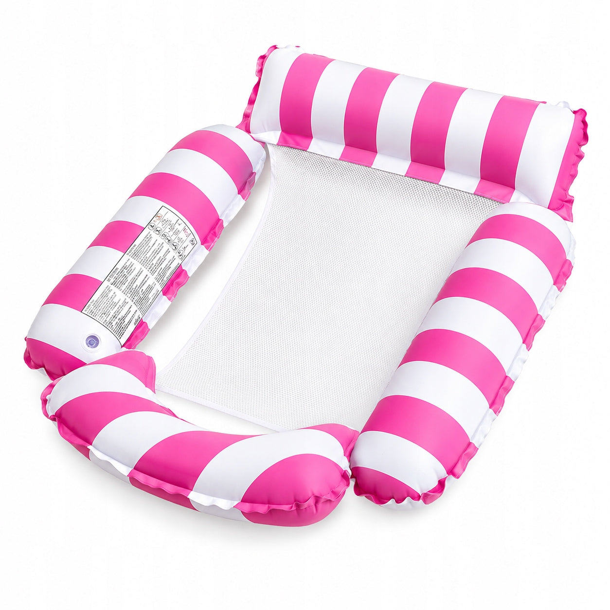 Mattress Inflatable for Swimming Pool Water Lounger with Mesh 122x122 cm