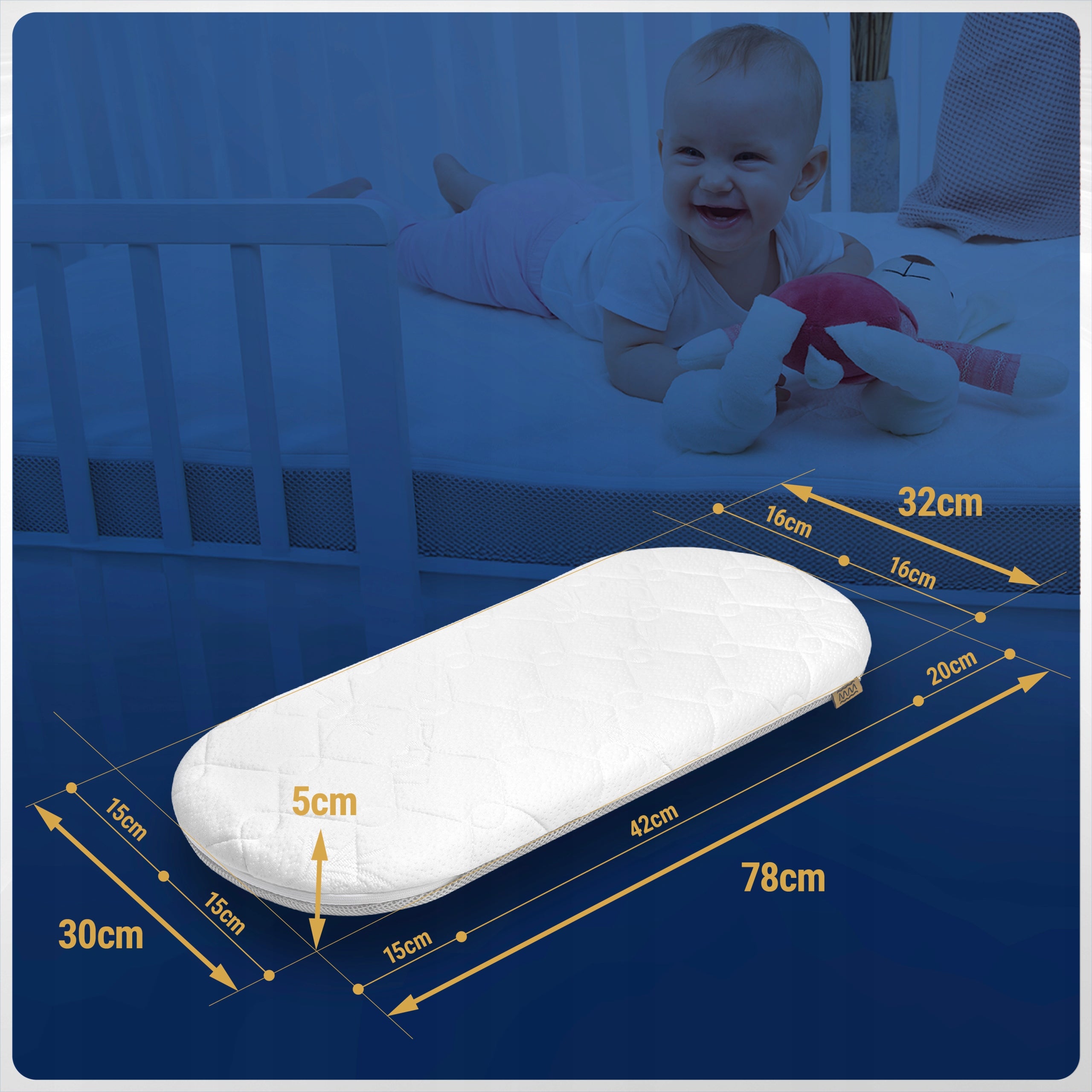 Mattress for gondola Cybex E-priam Mattress for stroller Cybex Priam 5.0 Packaging status original