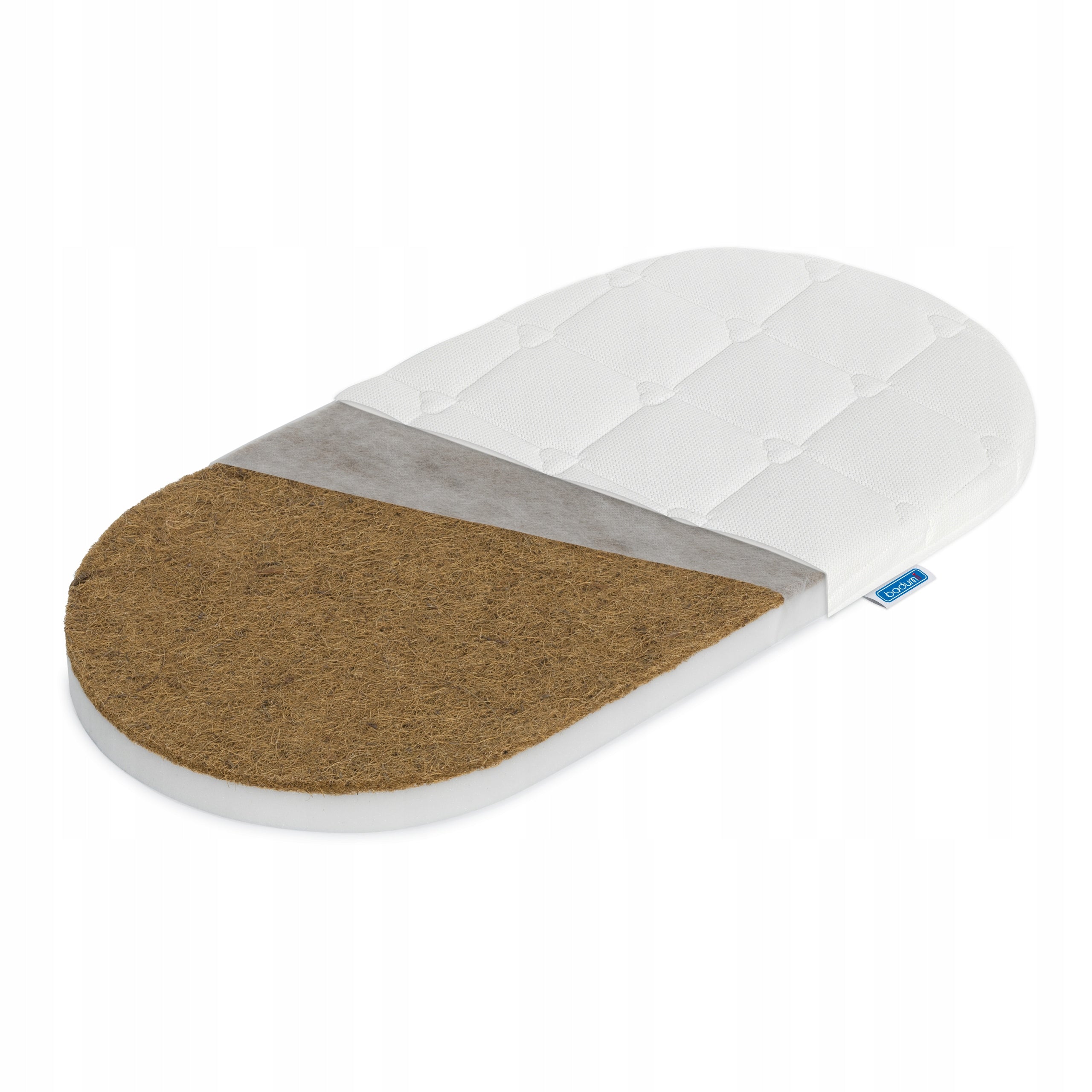 Mattress for gondola stroller, foam insert +COCONUT, mattress thick 76x36x4