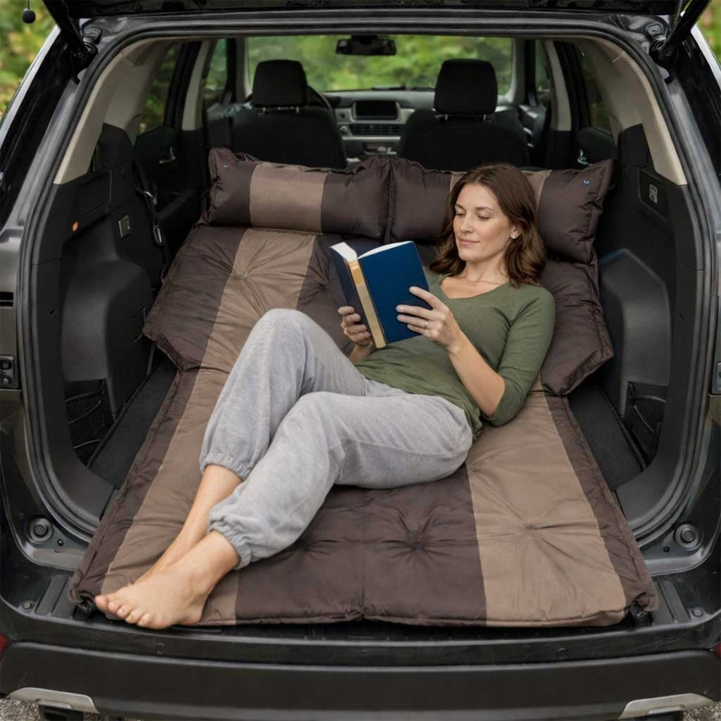 Mattress inflatable sleeping bed for car double 184 cm x 131cm Packaging status original