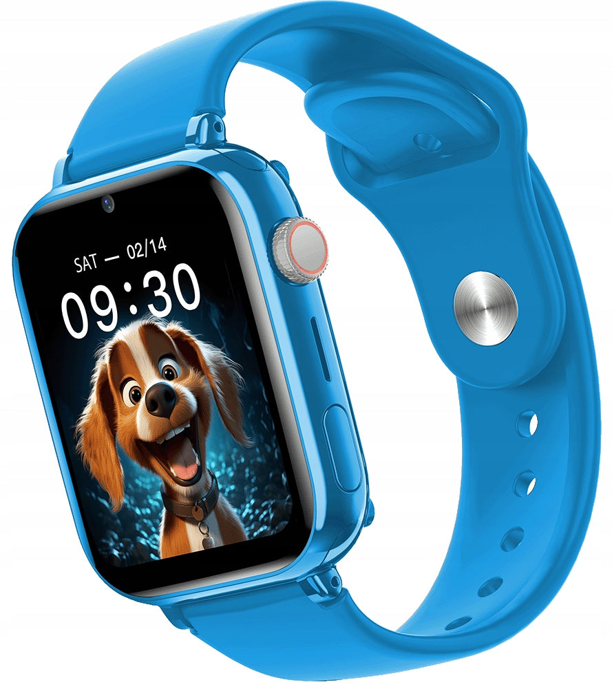 Maxcom FW59 Kiddo 4G Smartwatch for Baby Blue Video GPS SOS Watch Packaging status original