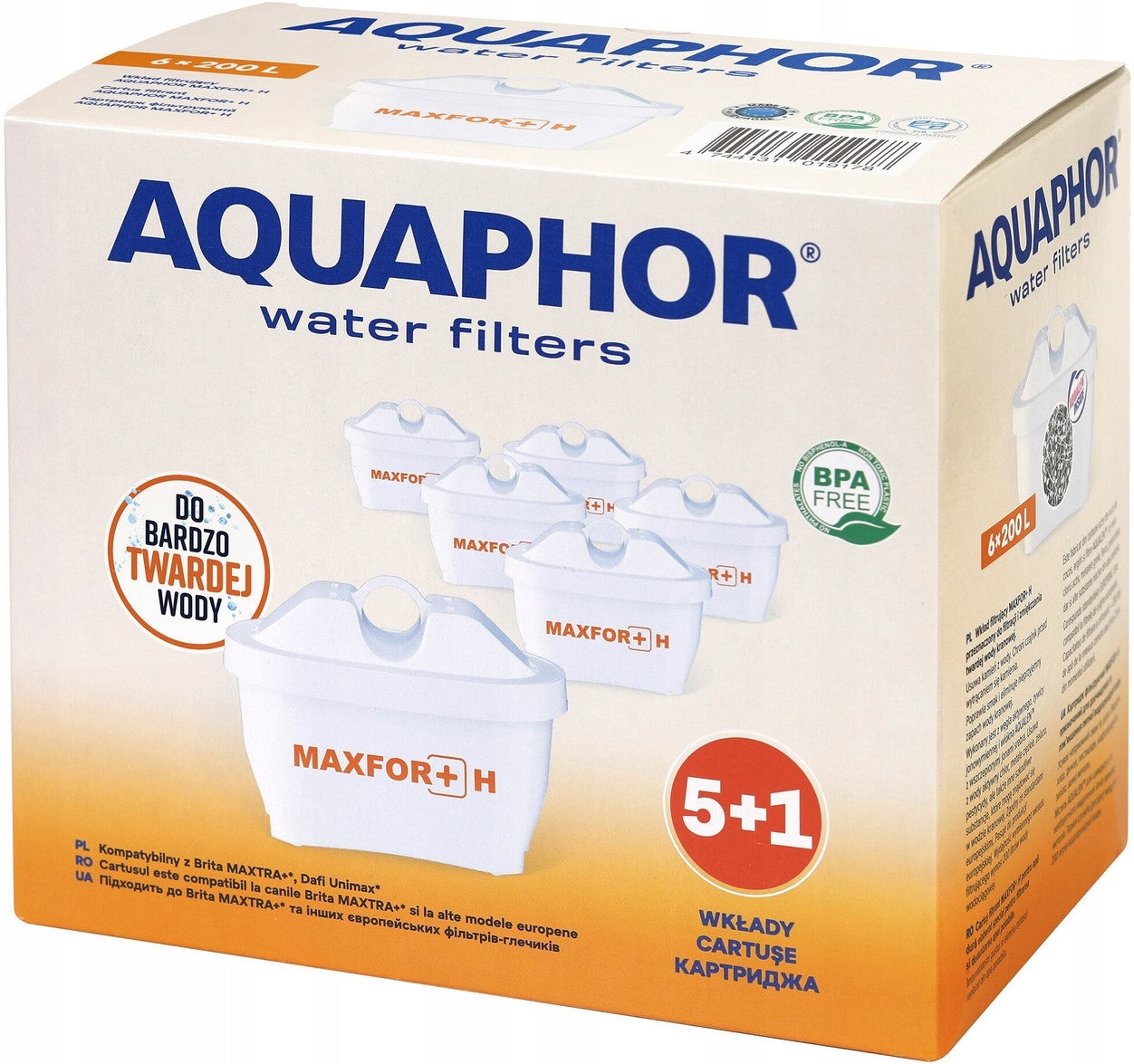 Maxfor Plus H cartridge, set (5+1) 6 EAN (GTIN) 0792482515645